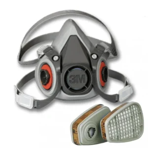 ماسك / قناع الغاز 3M 6200 مع الفلاتر 3M 6003/07047