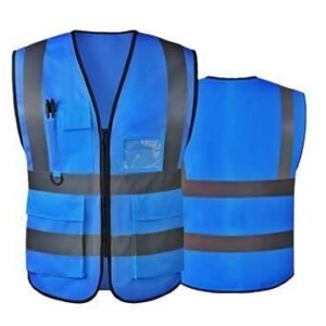 سترة بجيوب أزرق