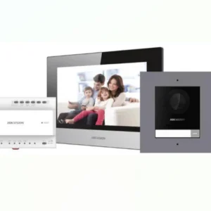 انتركوم 2 أسلاك | جرس بكاميرا مع موزع | هايكفيجن DS-KIS702Y-P