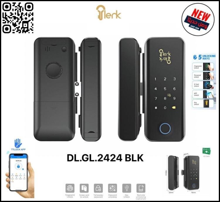 قفل باب زجاج ذكي | CYLENK