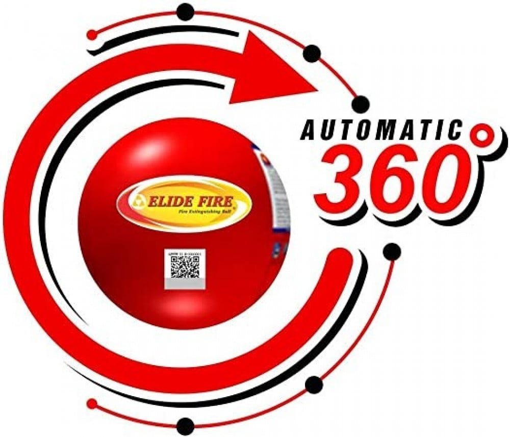 كرة اطفاء الحريق الرهيبة تعمل على اطفاء الحريق فور اندلاعه سهلة الاستخدام على جميع أفراد الأسرة - الصورة 5