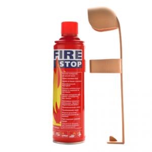 طفاية الحريق من Fire Stop الشهيرة بخاخ سهل الاستخدام يكأفح جميع أنواع الحرائق