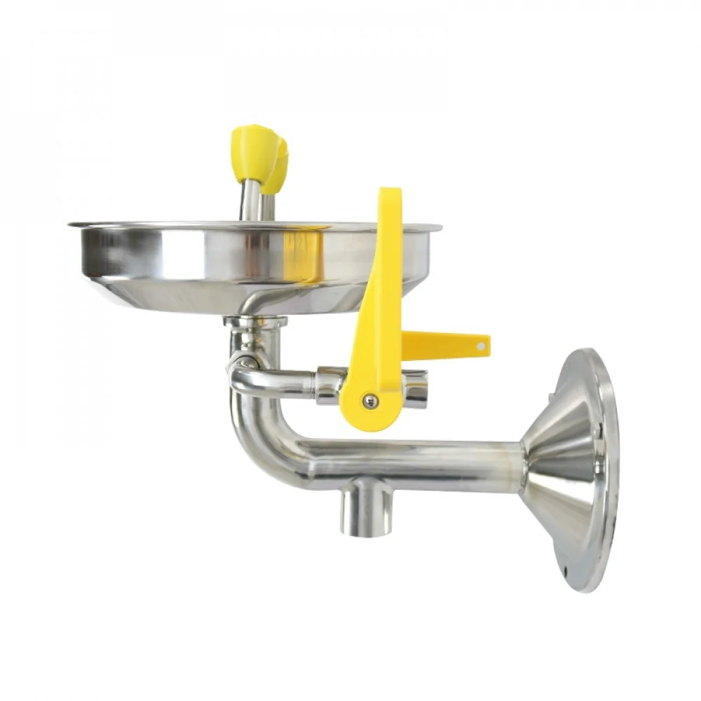 محطة / وحدة غسيل العيون في حالات الطوارئ ستانلس - جداري - الصورة 5