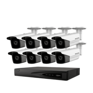 8 كاميرات شبكية 8 ميجـابكسل IP