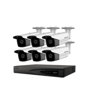 6 كاميرات شبكية 8 ميجـابكسل IP