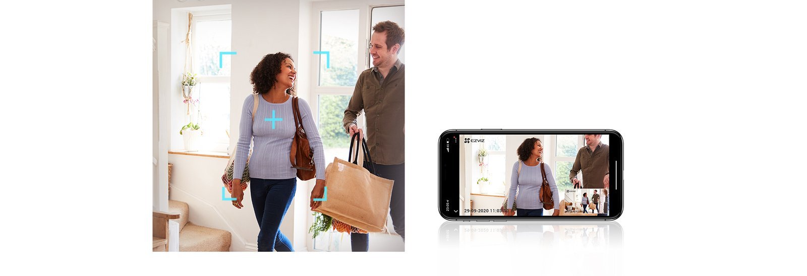 2 كاميرا مع التركيب | EZVIZ C6W - الصورة 4