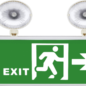 لوحة إرشادية بكشاف إضاءة