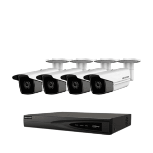 4 كاميرات شبكية 8 ميجـابكسل IP