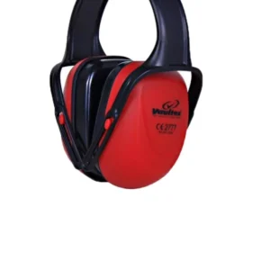 سماعات رأس احترافية للحماية من الضوضاء - أغطية الأذن، حماية الأذن، رياضات الرماية، عزل الصوت، واقيات الأذن، موقع البناء، أسود، أحمر