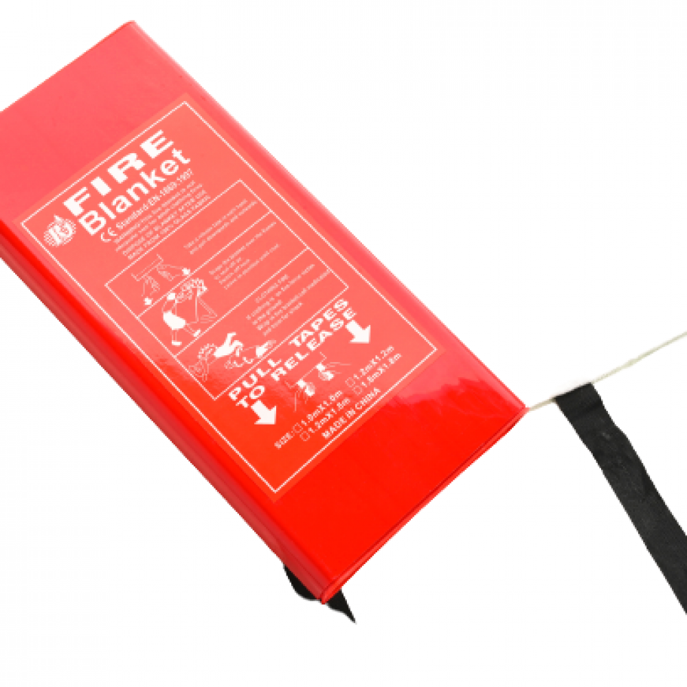 بطانية حريق كبيرة مصنوعة من الفايبر جلاس تعمل على اخماد النار مثالية لمكافحة حرائق المطابخ - الصورة 2