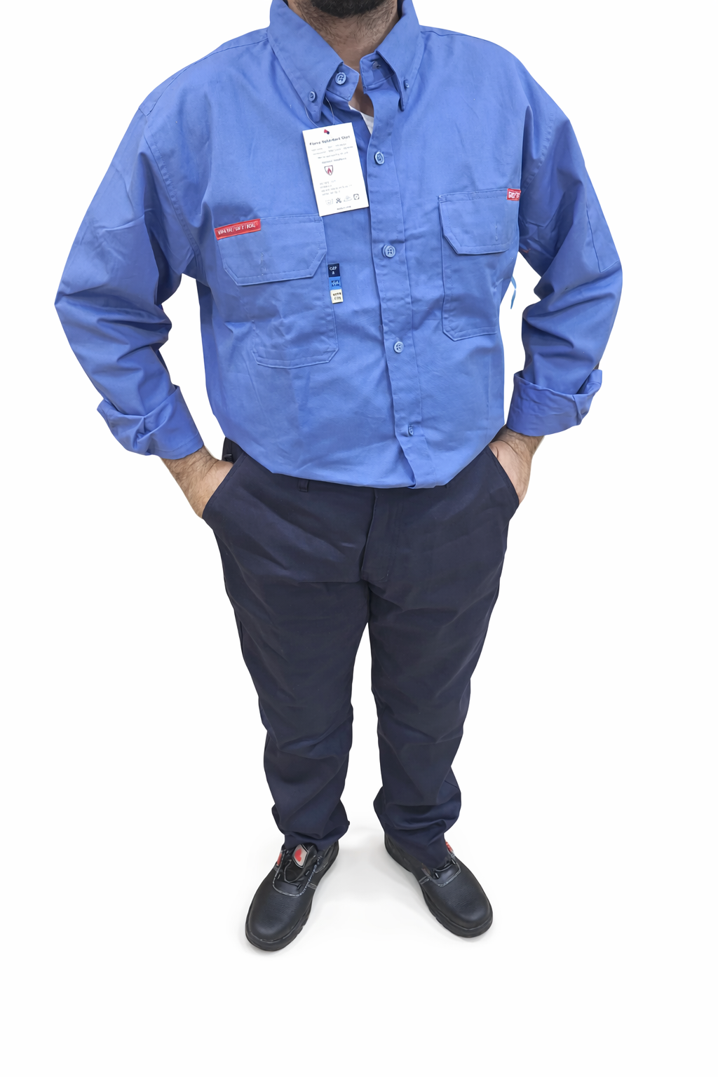 قميص مقاوم للحريق CAT2 - الصورة 4